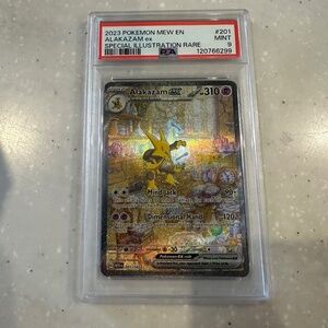 Alakazam ex 151 card